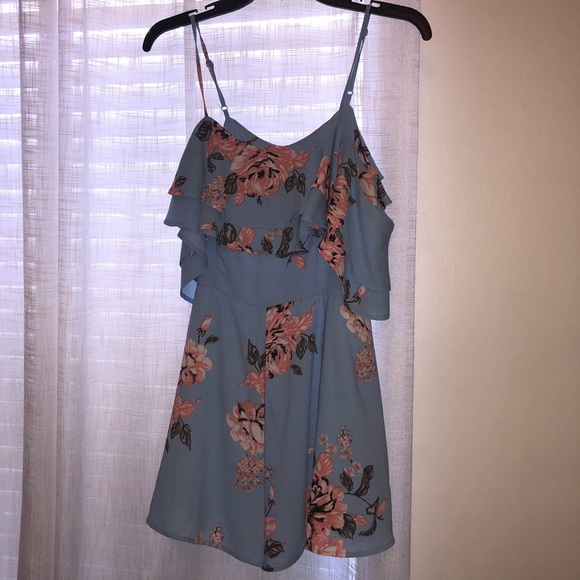 Pants - Floral romper